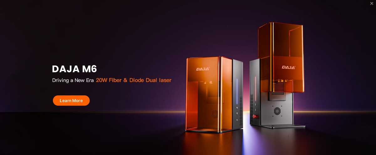 DAJA Laser Engraver | Portable DIY Laser Engraving Machine for Metal,