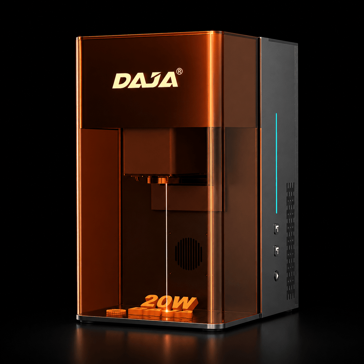 DAJA M6 20W Dual-Beam Fiber Laser Engraving Machine - DAJA